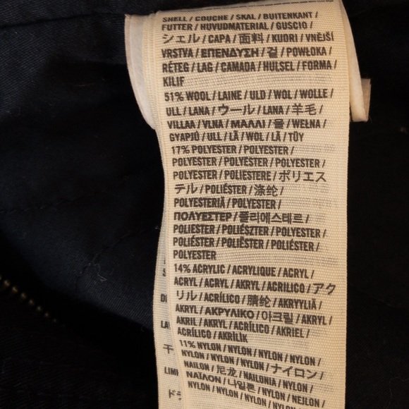 Hollister Jacket Plaid Wool Blend Faux Fur Trim Zip Up and Button Up Coat Sz XS - Picture 14 of 16